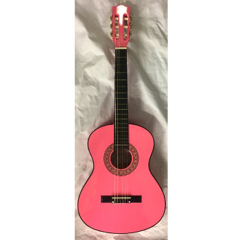 B GRADE Jasmin Childrens 3/4 Size Classical Guitar  – Pink