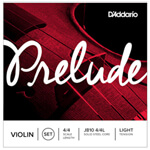 D'Addario Prelude 4/4 Size Light Tension Violin Strings