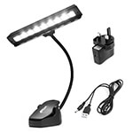 Tiger Orchestra Music Stand Light - 9 Quality LED's & AC Adaptor