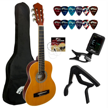Beginners 3/4 Size Classical Guitar Package