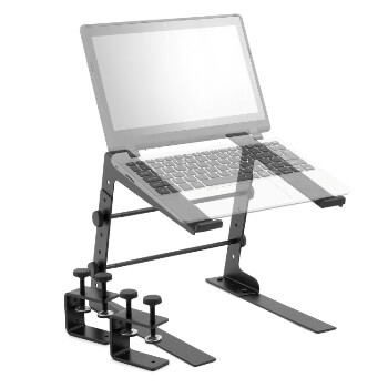 Tiger Laptop Stand / DJ Stand with Clamps