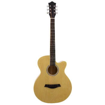 Natural Electro Acoustic Guitar for Beginners
