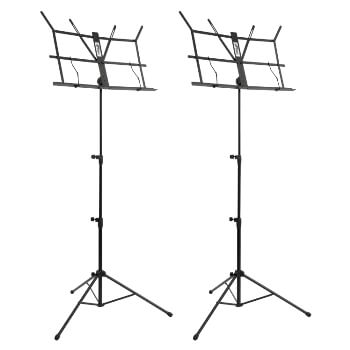 Tiger Folding Music Stands Twin Pack