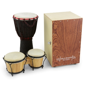 World Rhythm 3 Player School Drumming Pack