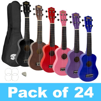 Mad About Soprano Ukulele for Beginners - 24 Pack