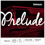 D'Addario Prelude 4/4 Size Medium Tension Cello String Set
