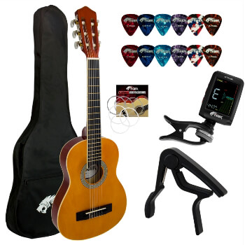Beginners 4/4 Size Classical Guitar Package