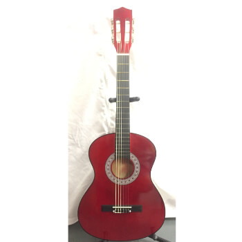 B GRADE Tiger Childrens 3/4 Size Classical Guitar  – Red