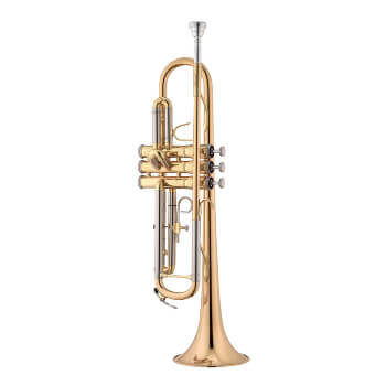 Jupiter Rosebrass Bb Trumpet with Case