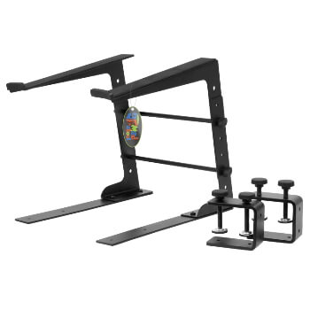 Mad About Table Top Laptop Stand with Desk Clamps