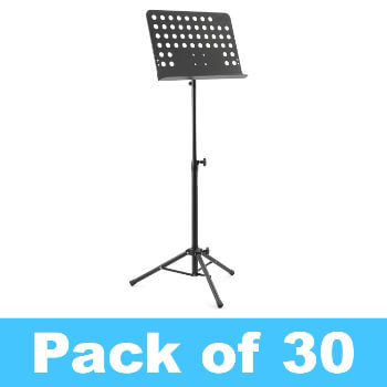 Tiger Pack of 30 Orchestral Music Stands - New Improved Design