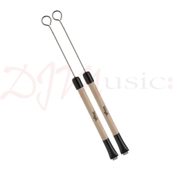 Stagg Telescopic Wire Brushes with Wooden Handle
