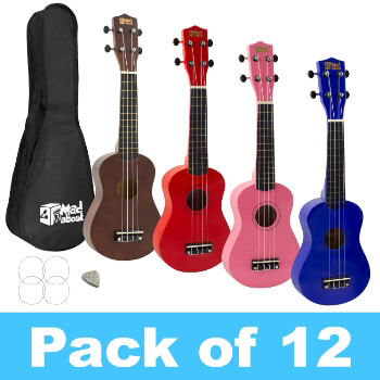 Mad About Soprano Ukulele for Beginners - 12 Pack