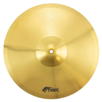 Tiger 16” Beginners Crash Cymbal – Ideal Add On for Starter Drum kits 