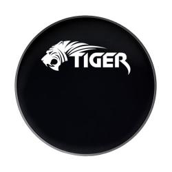 Tiger Black Bass Drum Heads