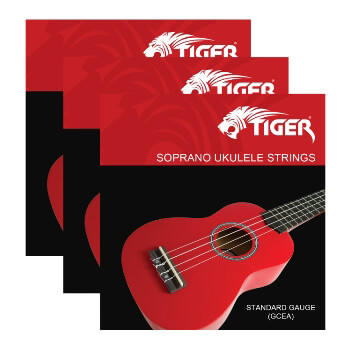 Tiger Soprano Ukulele Strings - Pack of 3
