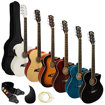 Tiger Electro Acoustic Guitar Package for Beginners