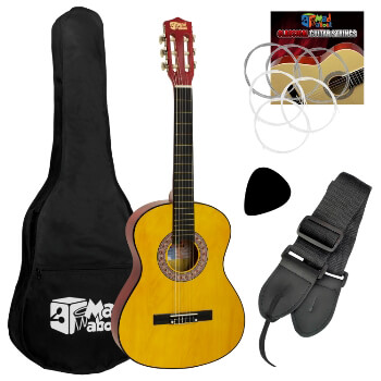 Childrens Classical Spanish Guitar Kids Pack 3/4 Size - Mad About