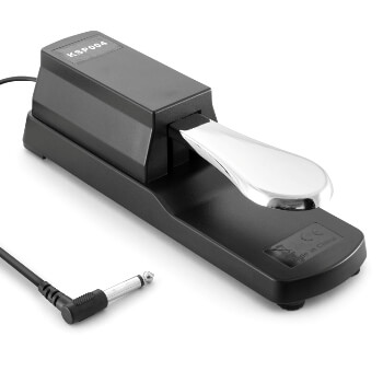 Sustain Pedal for Keyboards and Digital Pianos