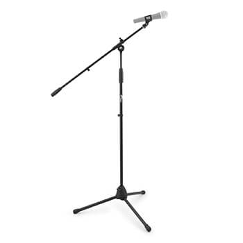 Tiger Boom Microphone Stand with Tripod Base - 5/8 inch Mic Clip