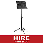 Music Stand Hire x 20 - One Week
