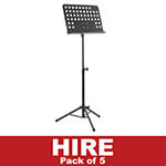Music Stand Hire x 5 - One Week