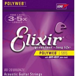 Elixir Polywen Acoustic Guitar Strings