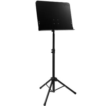 Tiger Orchestral Sheet Music Stand with Solid Desk - New & Improved 2016 Model