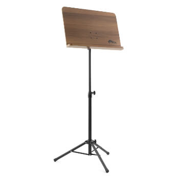 Tiger Wooden Music Stand - Adjustable Orchestral Sheet Music Stand