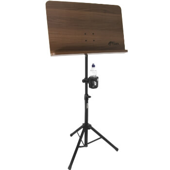 Tiger Wooden Orchestral Sheet Music Stand & Cup Holder