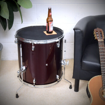Musically Inspired Drum Table - Piece of Contemporary Furniture