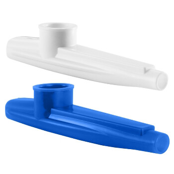 Plastic Kazoos - White or Blue