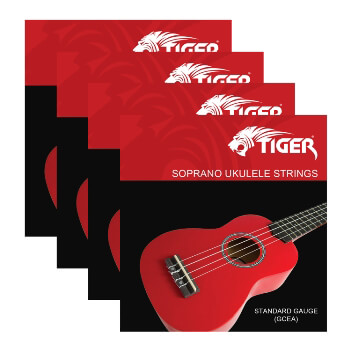 Tiger Soprano Ukulele Strings - Pack of 4