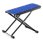 Tiger Adjustable Folding Guitar Footstool - Blue
