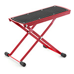 Tiger Adjustable Folding Guitar Footstool - Red