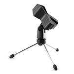 Tiger Desktop Mic Stand - Tabletop Microphone Stand and Clip