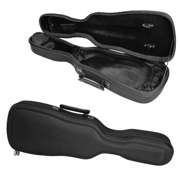 Theodore Lightweight Moulded Violin Cases - Black